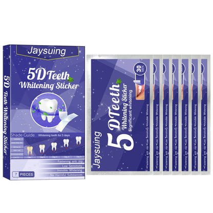 Teeth Whitening Strips – Oral Hygiene Gel Stickers for Cleansing, Dental Whitening & Veneer Care