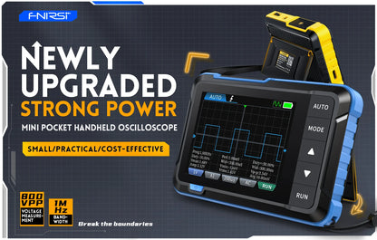 FNIRSI DSO510 DSO152 DSO153 Mini Handheld Digital Oscilloscope | 2-in-1, 48MS/s, 10MHz Bandwidth for Electronic Repair