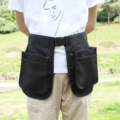 Sports Fashion Multi-Pocket Waist Bag – Zipper Closure Outdoor Travel Fanny Pack for Running, Hiking & Daily Use