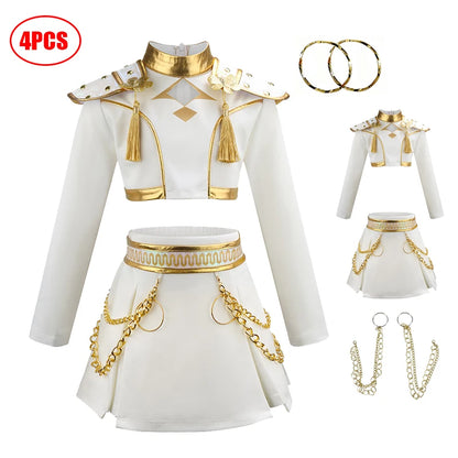 Girls Halloween Cosplay Costume - Fashion Carnival Party & Performance Outfit