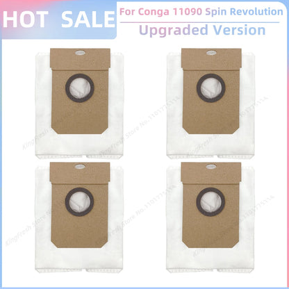 Replacement Parts Kit for Cecotec Conga 11090 / 13090 Spin Revolution Vacuum – Roller, Brushes, HEPA Filter & Mop