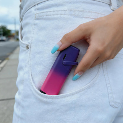 Gradient Torch Lighter - Portable Windproof Flashlight-Style Creative Lighter for Women