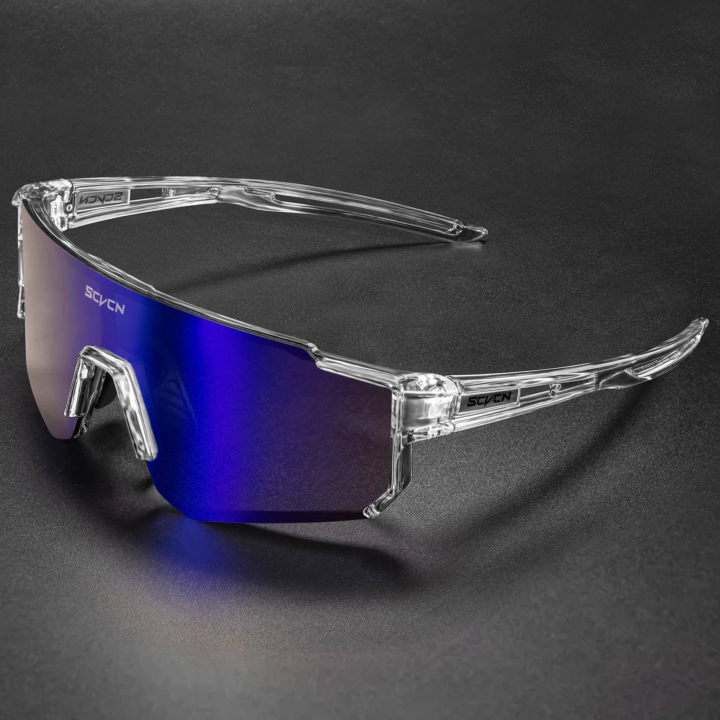 Scvcn UV400 Sports Sunglasses - Fashion Eyewear for Men and Women, Ideal for Biking, Running, Driving and Racing