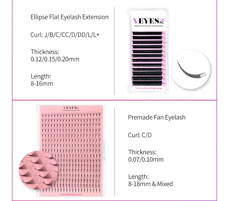 Veyes Inc 5ml Eyelash Extension Glue — Veyelash Fast-Drying Strong Lash Adhesive, 0.5 Sec Dry Time, 7-Week Retention for Volume Lashes