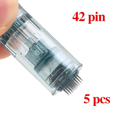 M8 Dr Pen Cartridge Needles – Bayonet Micro Replacement Tips for Derma Microneedling Pen 11/16/36/42 Pin 3D/5D Skin Care Treatment Needles