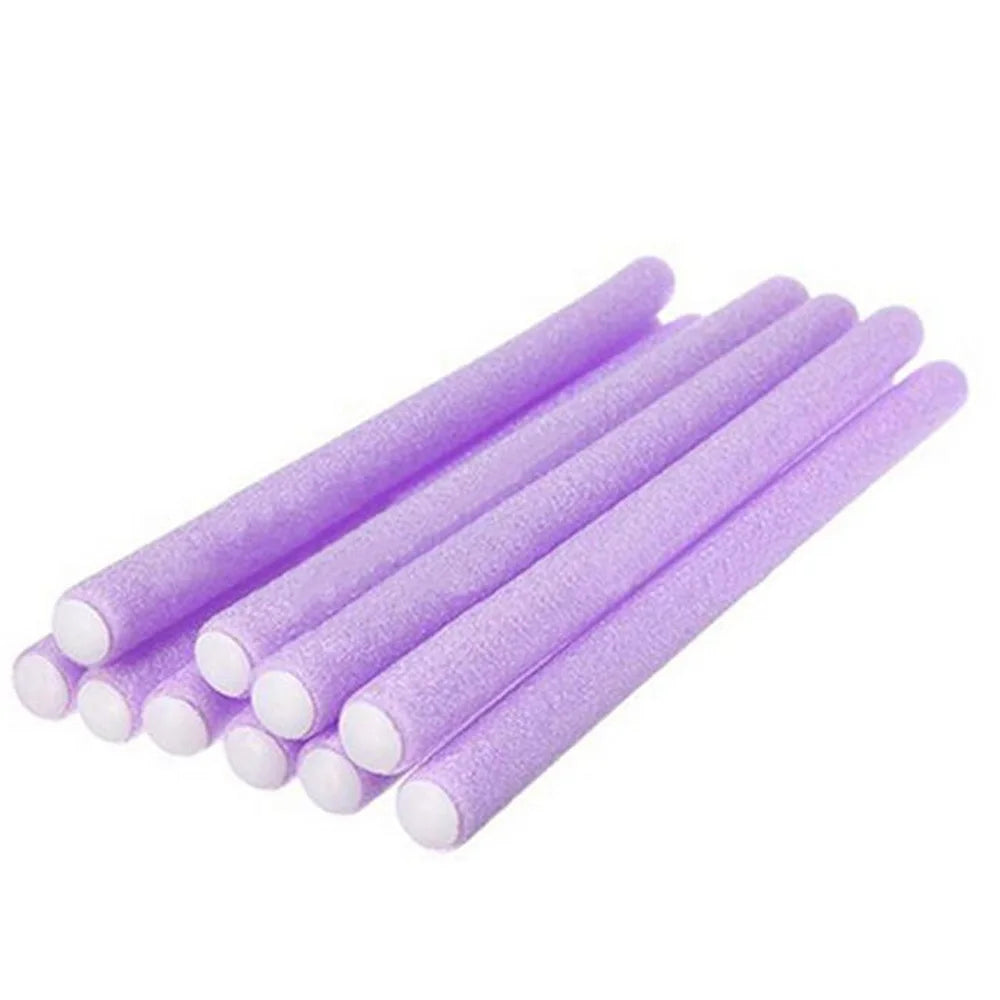 10PCS Universal Perm Curling Bar – Colorful Sponge Curling Stick, Pearl Cotton EVA Curling Iron for Hair Styling