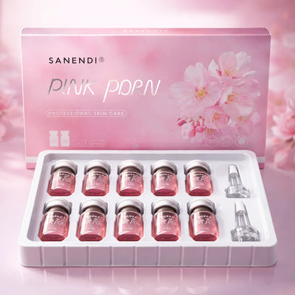 PDRN Salmon DNA Facial Serum - Skin Booster Ampoule & Beauty Salon Care Kit for Glowing Skin