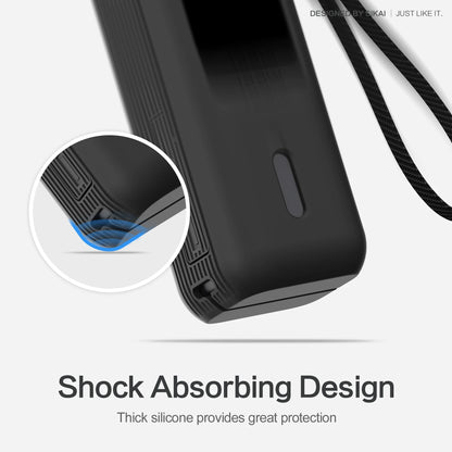 Anker Zolo 25000mAh Power Bank Silicone Case - Protective Travel Carrying Cover with TF/SIM Storage Bag
