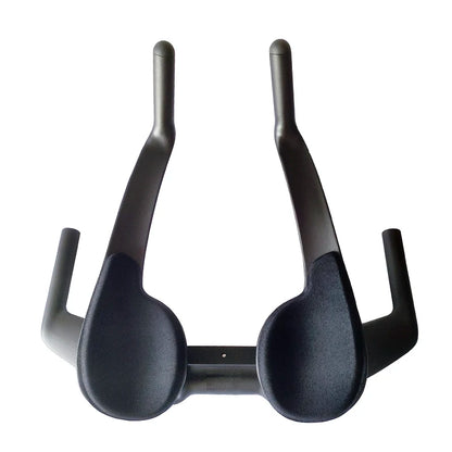 New Carbon Fiber Road Bicycle Rest TT Handlebar – Clip-On Aero Bars & Handlebar Extension for Triathlon & Time Trial Cycling