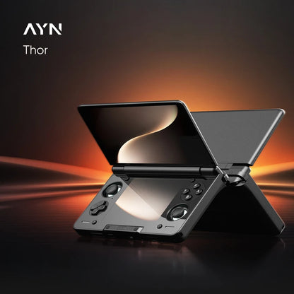 AYN Thor Android Dual Screen Handheld - 6'' AMOLED Clamshell Gaming & Entertainment Device