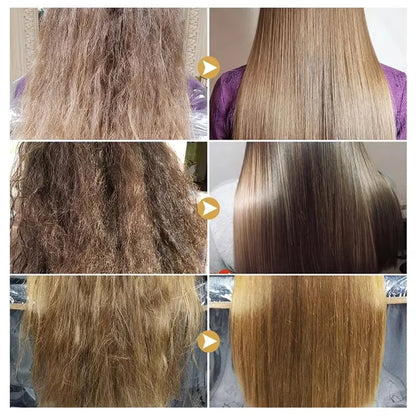 Keratin Hair Mask – 5-Second Repair for Damaged, Frizzy Hair, Deep Moisturizing Treatment for Soft, Smooth, and Shiny Hair