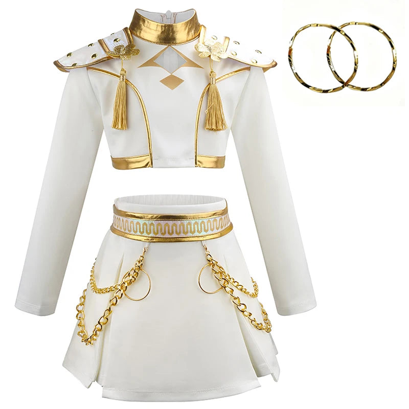 Girls Halloween Cosplay Costume - Fashion Carnival Party & Performance Outfit