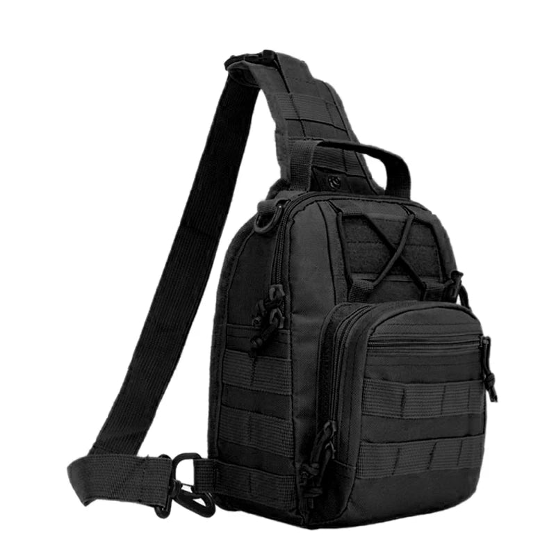 LHI Tactical Shoulder Chest Bag — Waterproof EDC Sling Pack for Hiking, Camping, Hunting & Concealed Carry