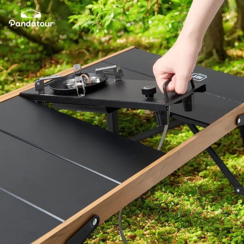 Pandatour IGT Folding Camping Gas Stove - One-Click Ignition High-Power Portable Table Burner