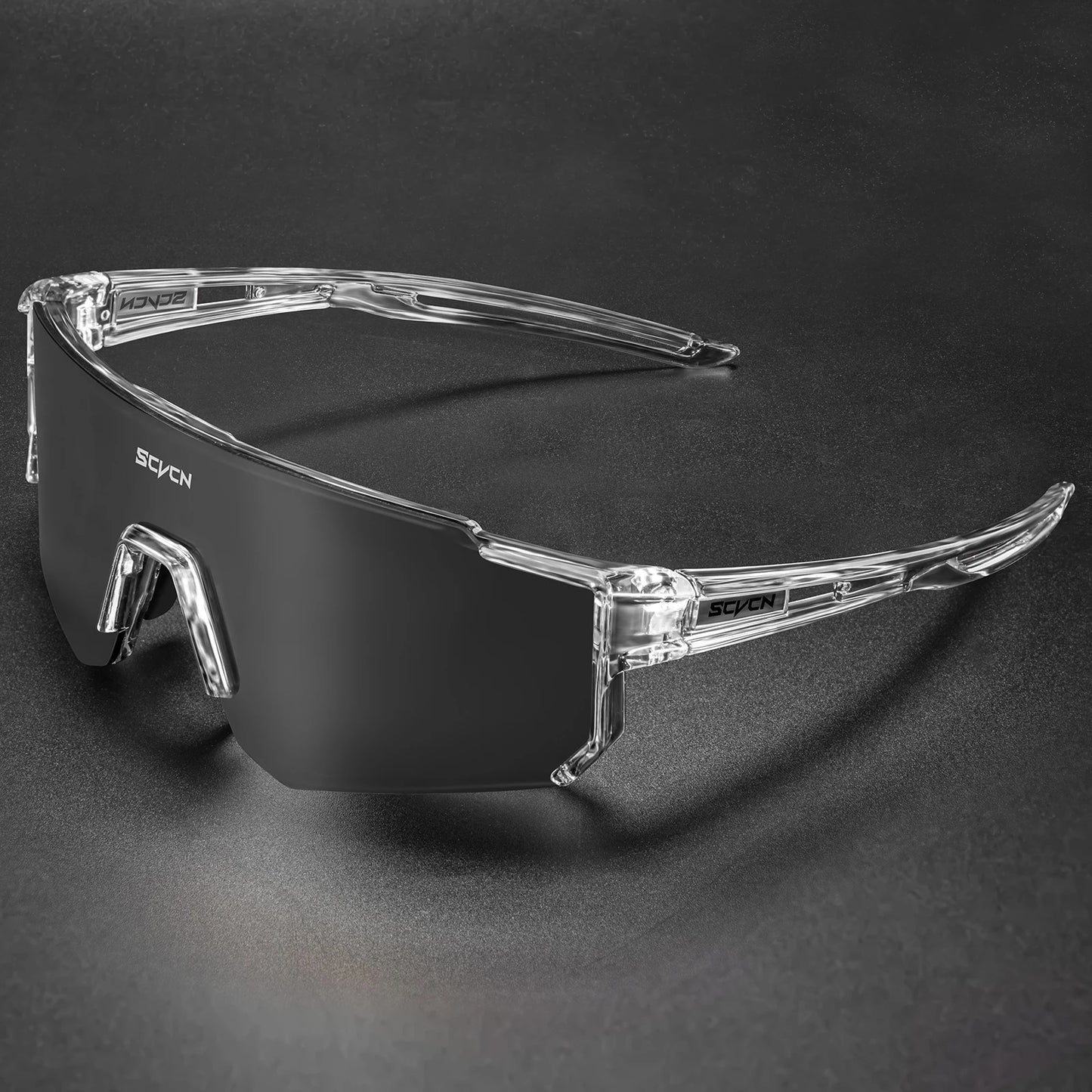 Scvcn UV400 Sports Sunglasses - Fashion Eyewear for Men and Women, Ideal for Biking, Running, Driving and Racing