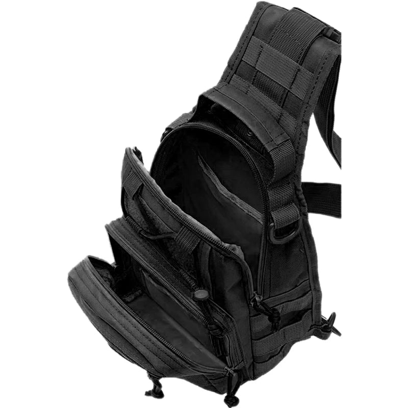 LHI Tactical Shoulder Chest Bag — Waterproof EDC Sling Pack for Hiking, Camping, Hunting & Concealed Carry