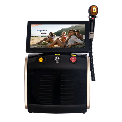 Professional Diode Ice Titanium Laser Hair Removal Machine - 3 Wavelength 755/808/1064nm, Face & Body Epilator for Salon Use