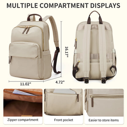 Large Capacity Women's Backpack - New Simple Travel & Business Laptop Shoulder Bag | School Student Backpack Purse