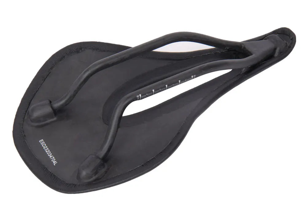 ELITAONE Road & MTB Bike Saddle — 240x143mm Carbon Fiber Round Rail | Super Light 89g 3143ER Seat