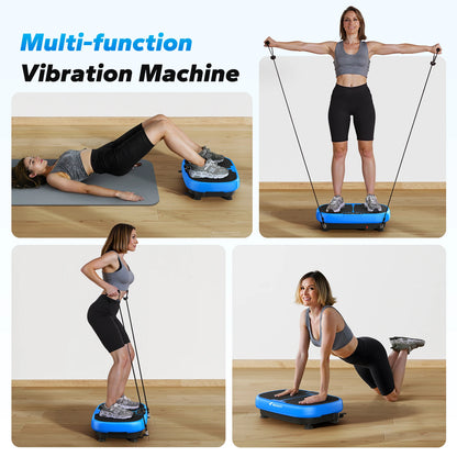 MERACH EMS Vibration Plate – Fitness Machine for Fat Burning, Weight Loss, Pain Relief & Lymphatic Drainage