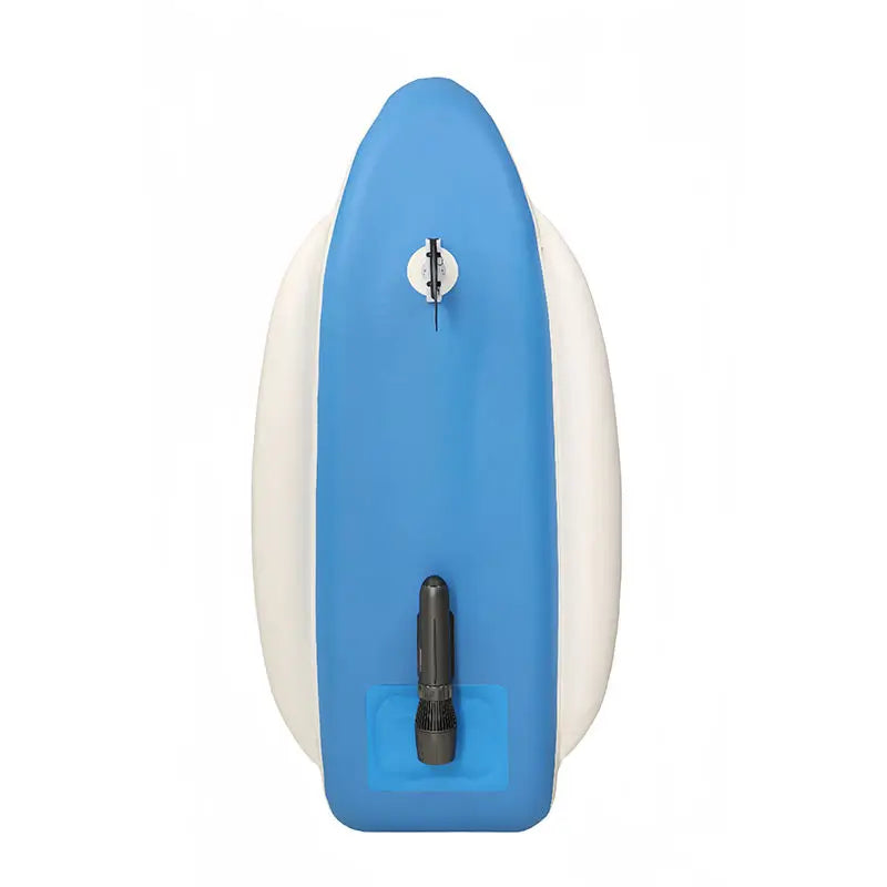 Remote Control Electric Motorized Inflatable Jet Ski Boat – Floating Water Motor Boat with Electric Underwater Scooter