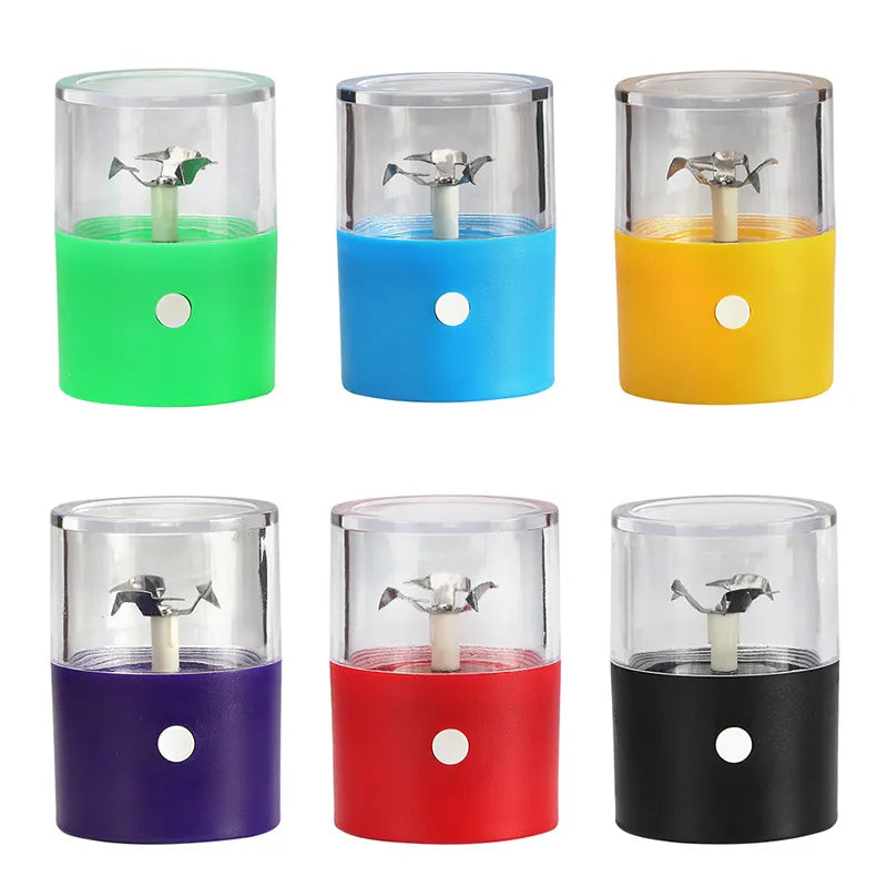 Effortless Herb Grinding with USB Charging Electric Herb Grinder - Essential Smoking Accessories for Home
