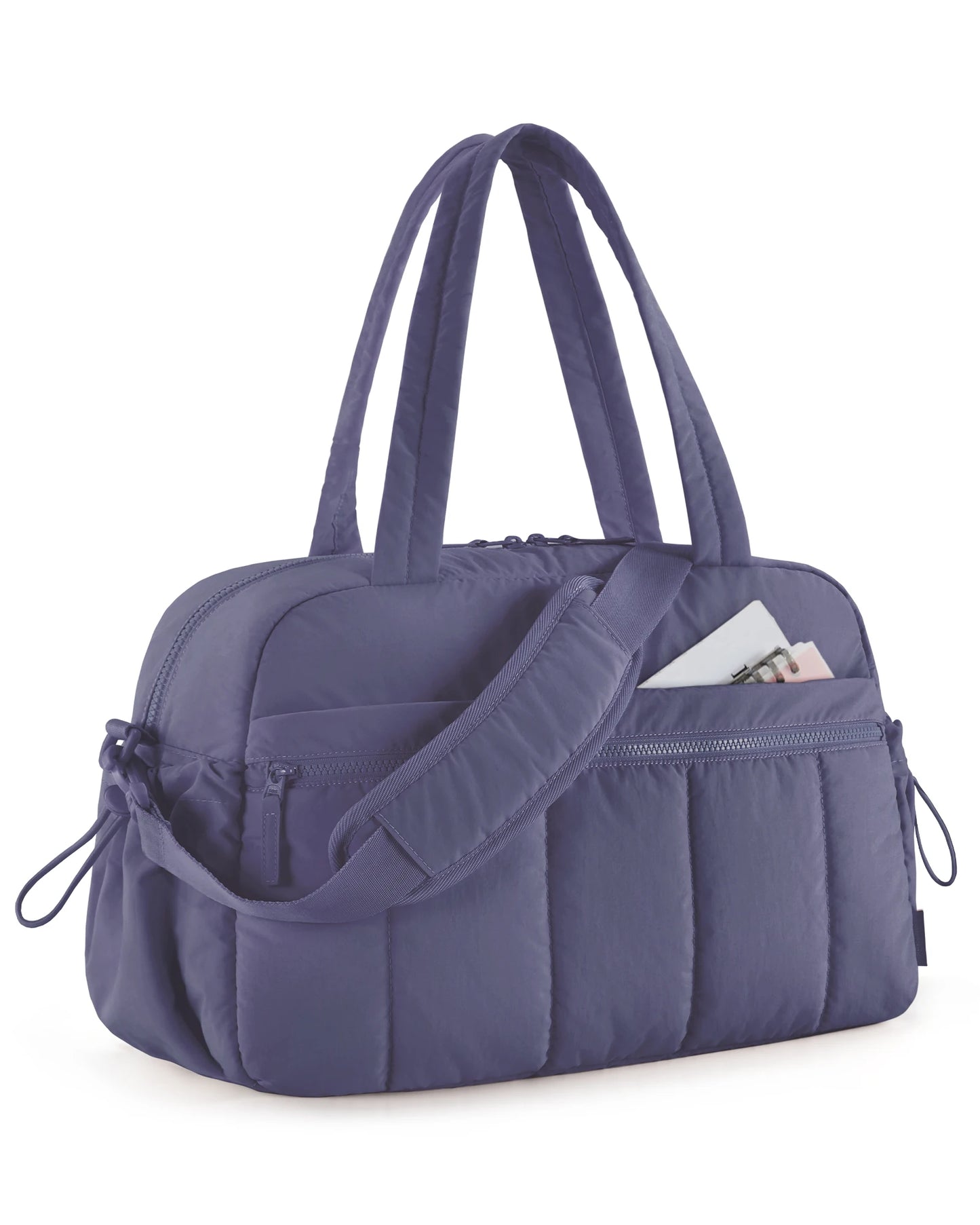 BAGSMART Travel Duffel Gym Bag for Women – Waterproof Carry-On Weekender with Wet Pocket & Cabin Luggage