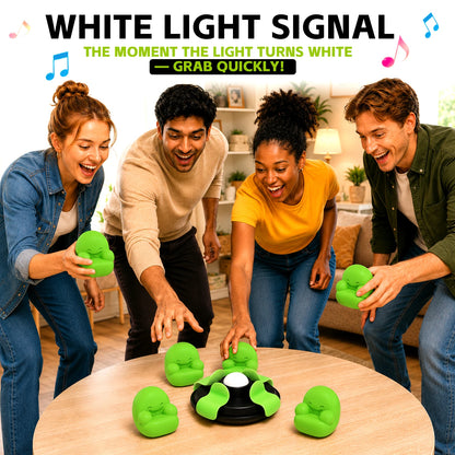 Interactive LED Party Board Game - Music Tabletop Game for 2-6 Players, Family & Holiday Fun