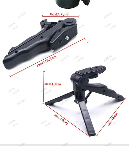 Teleprompter Clip for Phone – Live Broadcast Desktop Handheld Stand, Video Subtitle & Speech Reading Tripod Accessories