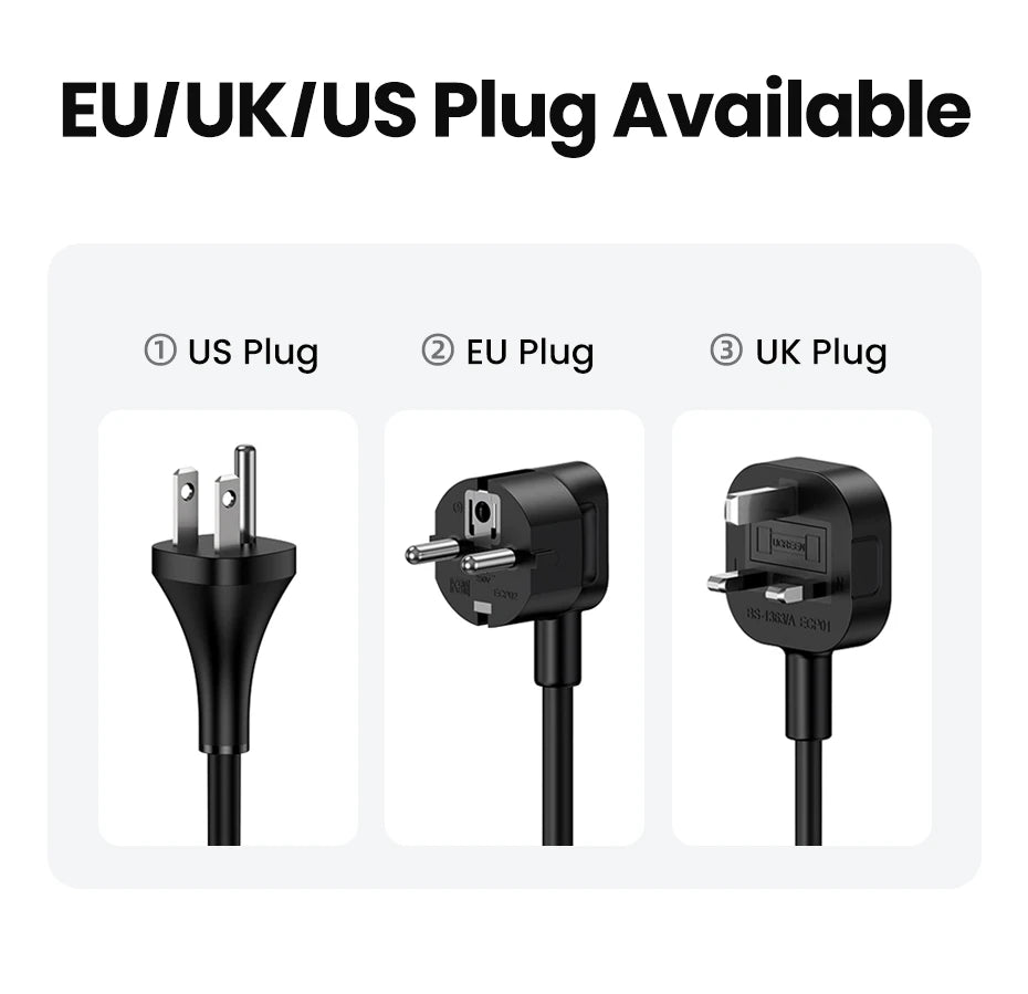 UGREEN 300W GaN Desktop Charging Station - 140W Max Single Port USB Charger with PD3.1 Fast Charging for MacBook Pro, iPad, iPhone