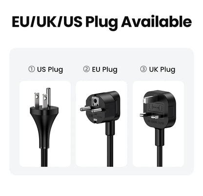 UGREEN 300W GaN Desktop Charging Station - 140W Max Single Port USB Charger with PD3.1 Fast Charging for MacBook Pro, iPad, iPhone