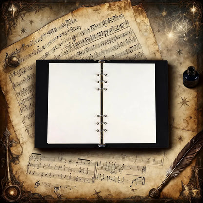 Vintage Magic Eye Journal - Embossed Leather Gothic Grimoire Notebook for Witches, Occult Lovers & Collectors