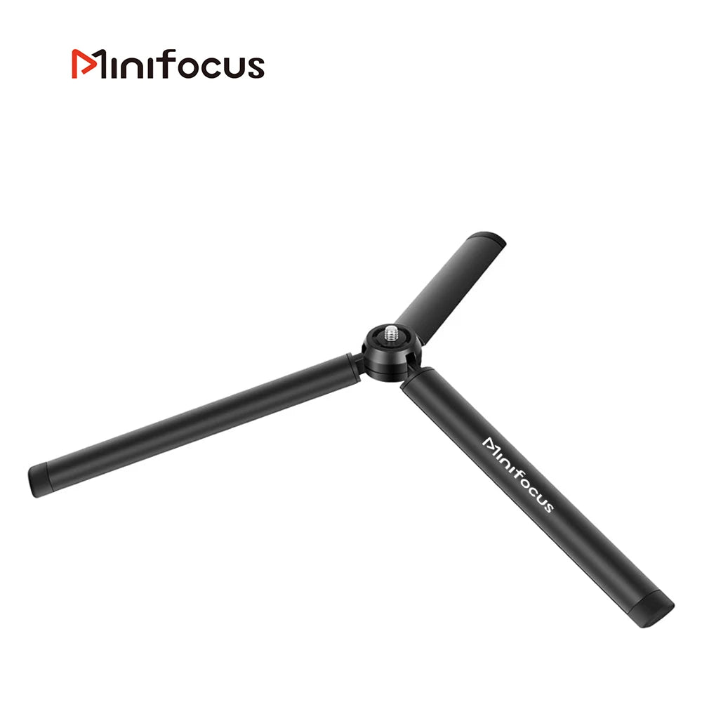 Metal Mini Tripod Stand for DJI, Zhiyun, Feiyu Gimbals & DSLR Cameras, Monopod with 1/4" Screw, Tabletop Handheld Stabilizer