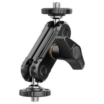 VIJIM Ulanzi R102 Metal Double Ball Head Magic Arm - 360° 1/4'' Screw Extension Mount for DSLR Camera, Monitor, Video Mic & Tripod