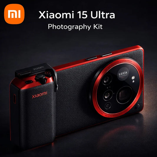 Xiaomi 15 Ultra Photography Kit - Leica Co-Developed Camera Grip with Physical Shutter