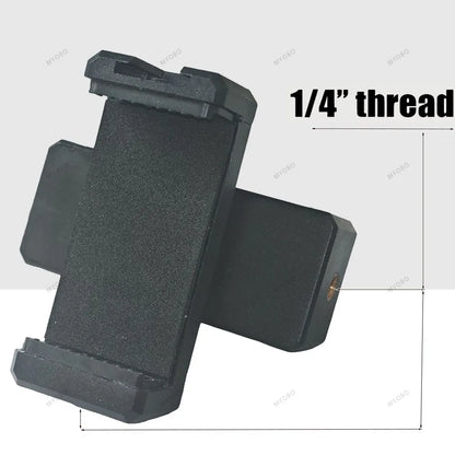 Teleprompter Clip for Phone – Live Broadcast Desktop Handheld Stand, Video Subtitle & Speech Reading Tripod Accessories