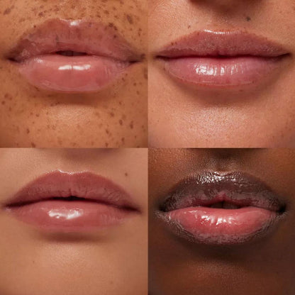 Summer Fridays Mini Lip Gloss Set – Vanilla Beige Moisturizing Lip Balm, Transparent & Smooth Makeup