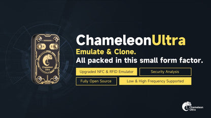 Genuine Chameleon Ultra RFID Smartcard Emulator – NFC Compliant Contactless Card Copy Reader/Writer