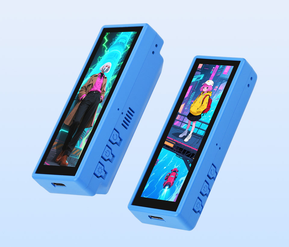 3.49" IPS Capacitive Touch Display - ESP32-S3 High-Performance Development Board, 172×640 Resolution