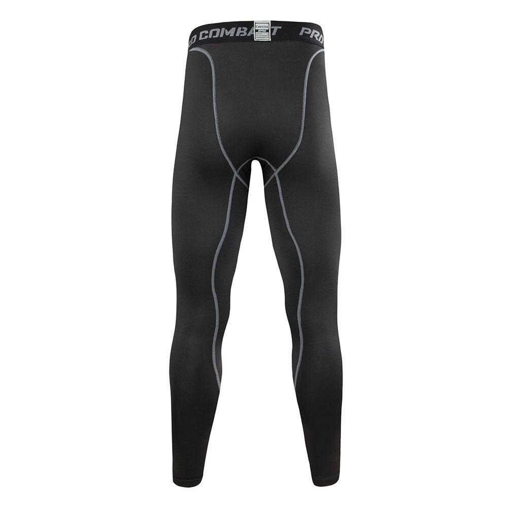 Men’s Compression Pants — Quick-Dry Running, Training & Fitness Tights
