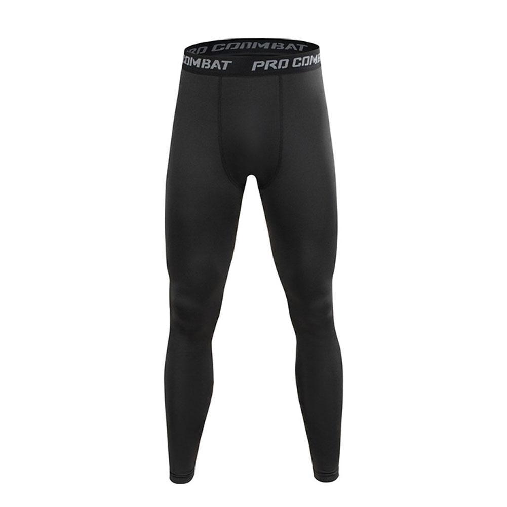 Men’s Compression Pants — Quick-Dry Running, Training & Fitness Tights