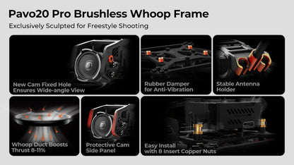 BETAFPV Pavo20 Pro Brushless Whoop Quadcopter 2025 – No HD Digital VTX & Camera