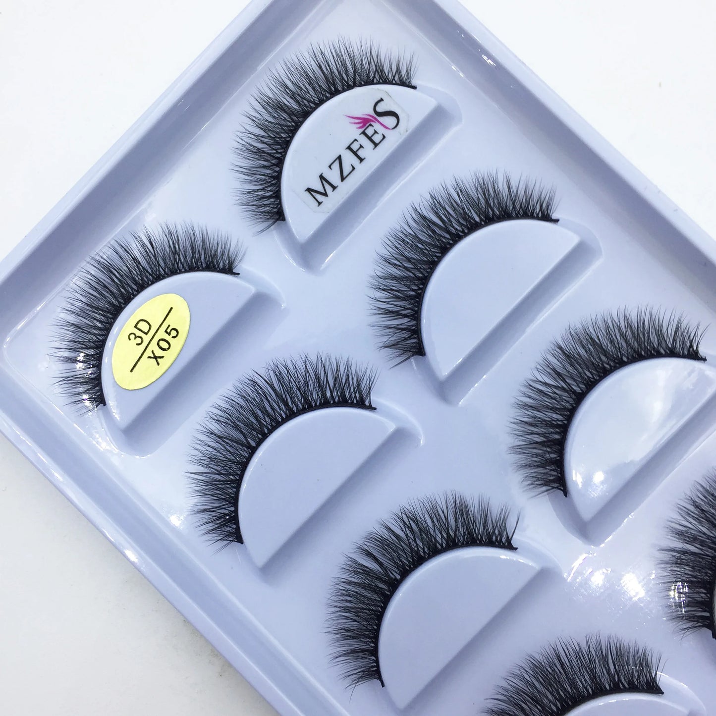 38 Styles 5 Pairs 3D Mink False Eyelashes – Natural Fake Lashes Makeup Beauty Tools