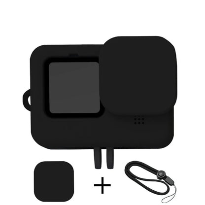 Soft Silicone Protective Case for GoPro Hero 9–13 Black – Rubber Housing Shell Accessory