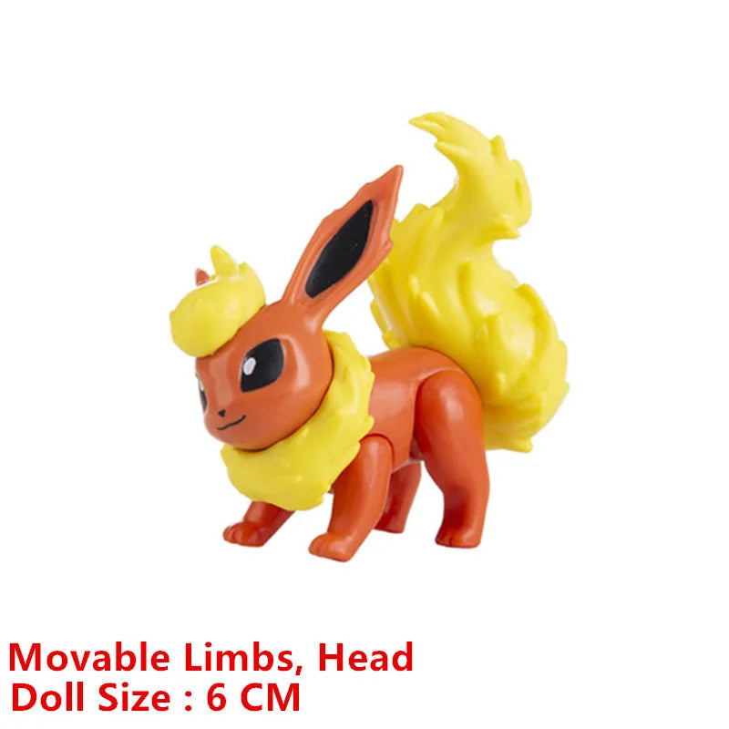 Pokemon 4-13cm Anime Figures – Pikachu, Mewtwo, Charmander, Blastoise Action Model Toy Gifts