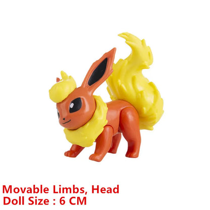Pokemon 4-13cm Anime Figures – Pikachu, Mewtwo, Charmander, Blastoise Action Model Toy Gifts