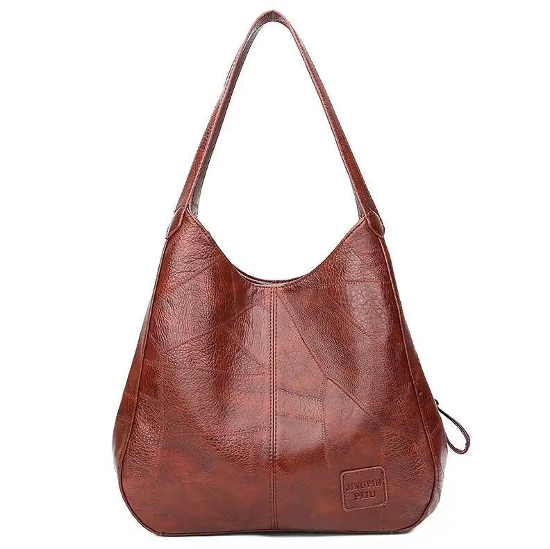 Yogodlns Vintage Women's Handbag - Designer Luxury Shoulder Tote, Fashion Brand Top-Handle Bag