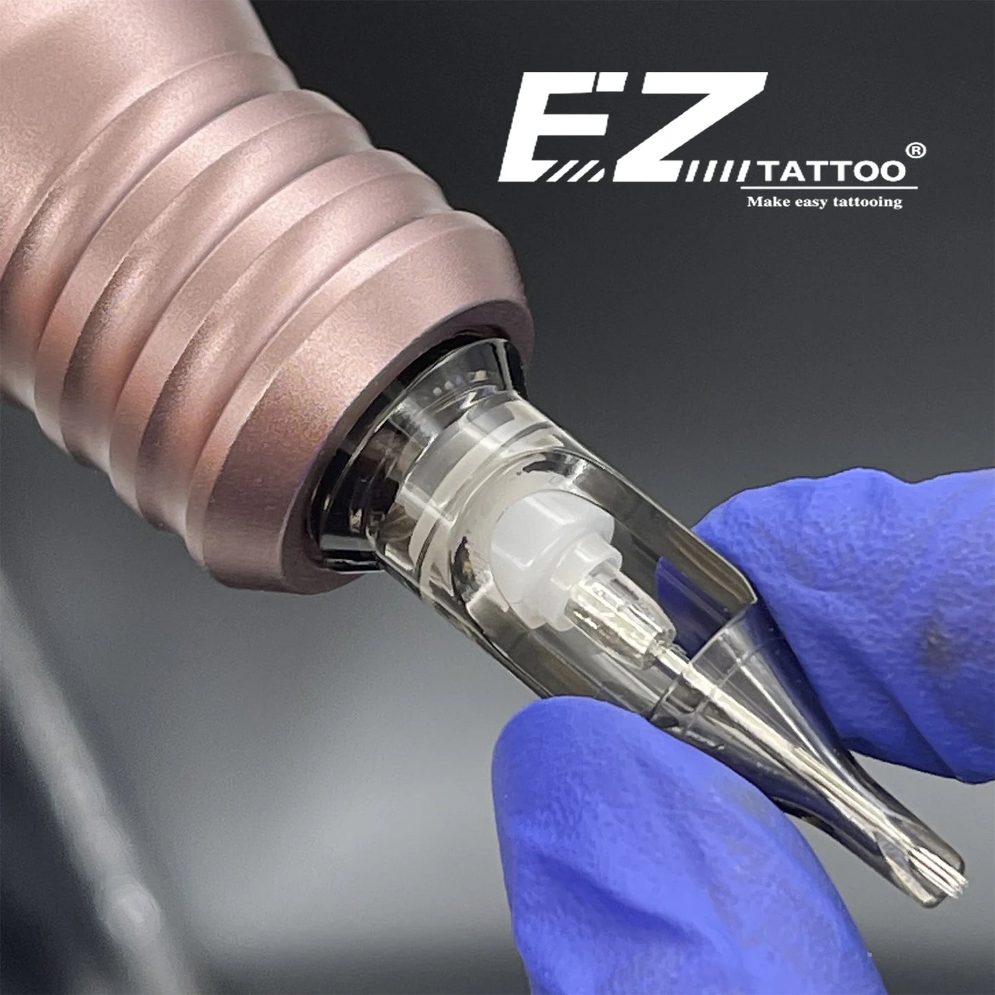 EZ Revolution #12 0.35mm Tattoo Needle Cartridges - Round Liner RC Series 20-Pack