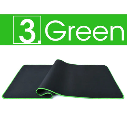 Large Waterproof Gaming Mouse Pad – Anti-Slip Natural Rubber Desk Mat with Locking Edge, Multi-Size PC Keyboard & Mouse Mat for Gaming & Office