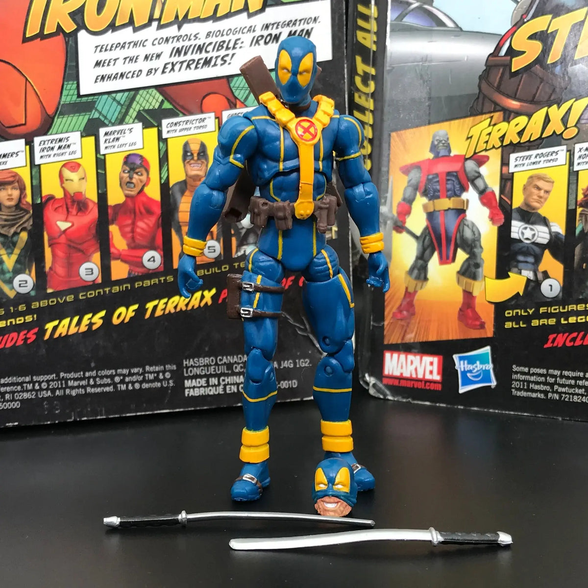 MU Universe 3.75" Action Figure - Warmachine, Human Torch, Spidey, Vision, Deadpool & Dogpool Collectible Figures